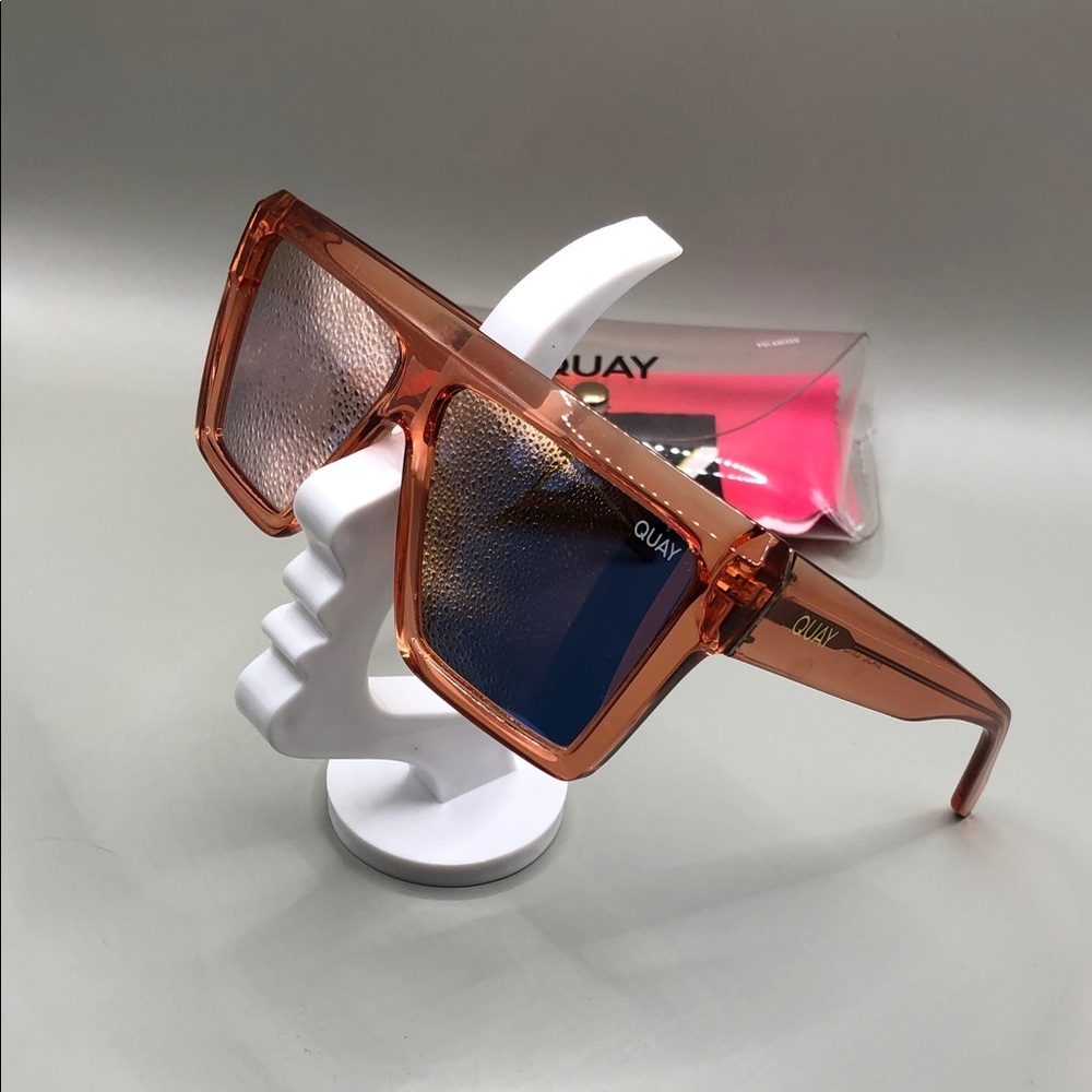 Quay Australia BASE LINE blush/champagne Sunglasses Square